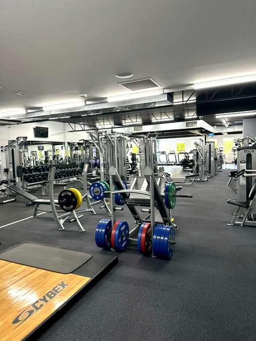 The gym floor at Fitness Grand, Griffith